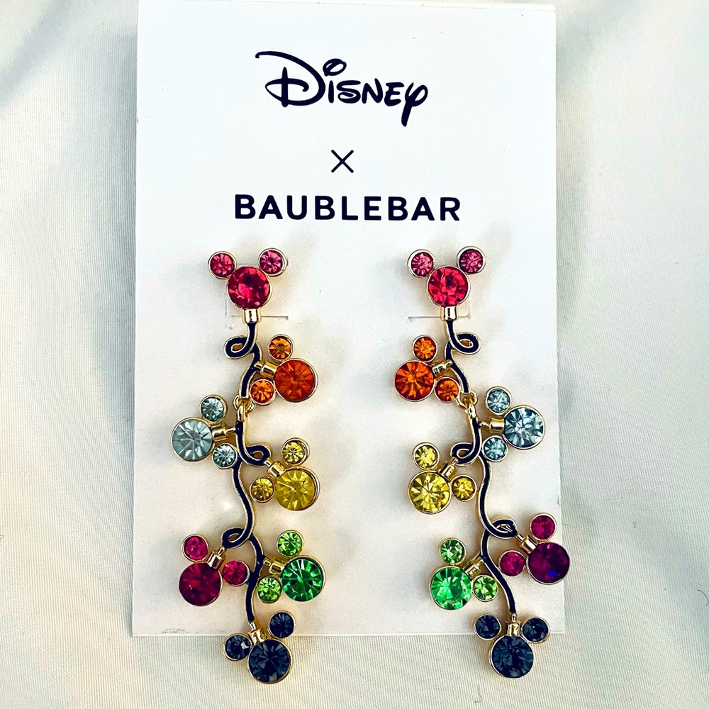 NWT Disney x Baublebar Earrings
